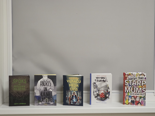 JB Jaunas grāmatas - jaunās telpās