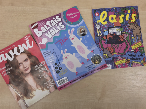 B Žurnāli bibliotēkā