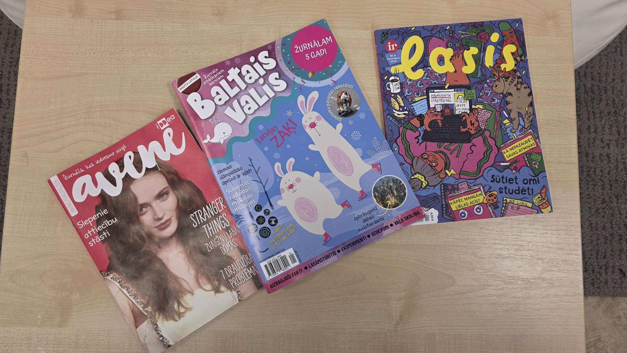 B Žurnāli bibliotēkā